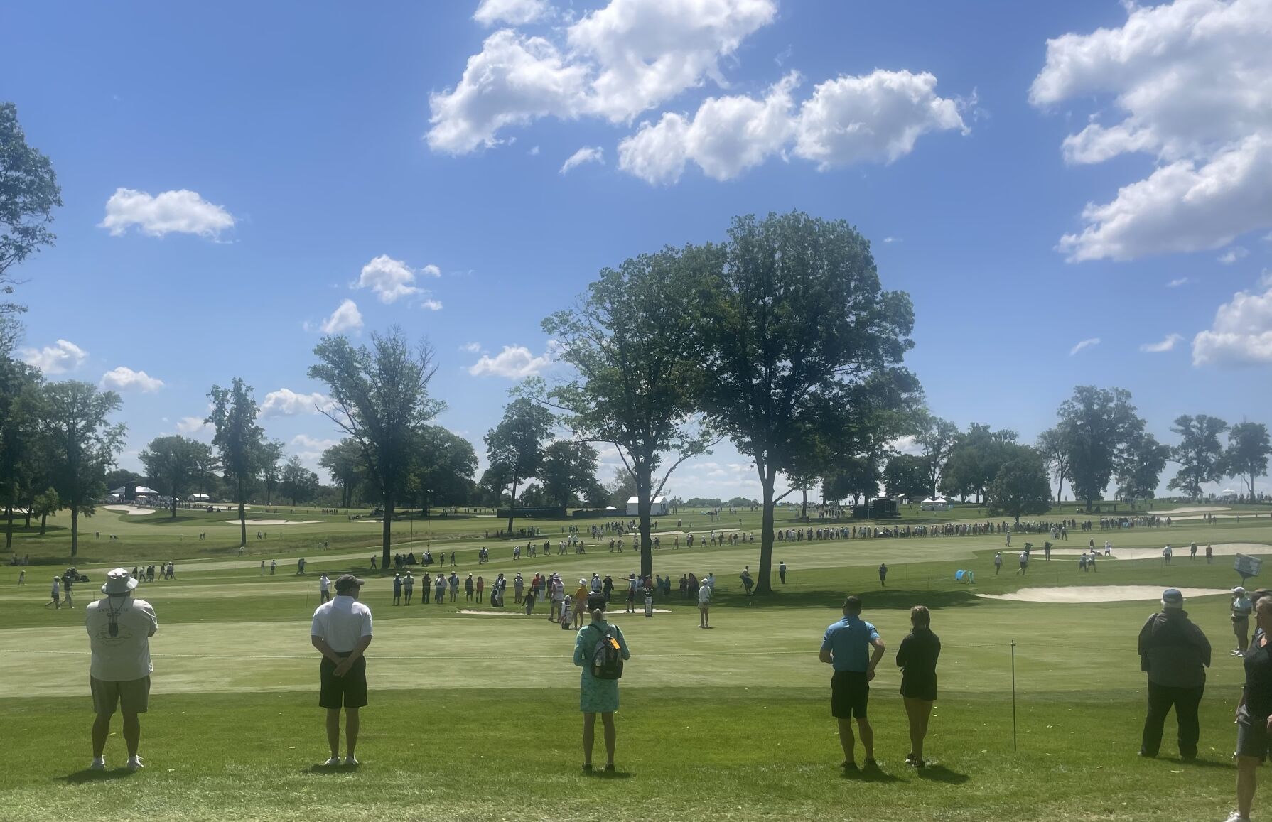 At the US Women's Open, attendees can walk 11 miles a day